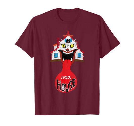 House Housu 1977 Japanese Horror Psychedelic Design T-Shirt