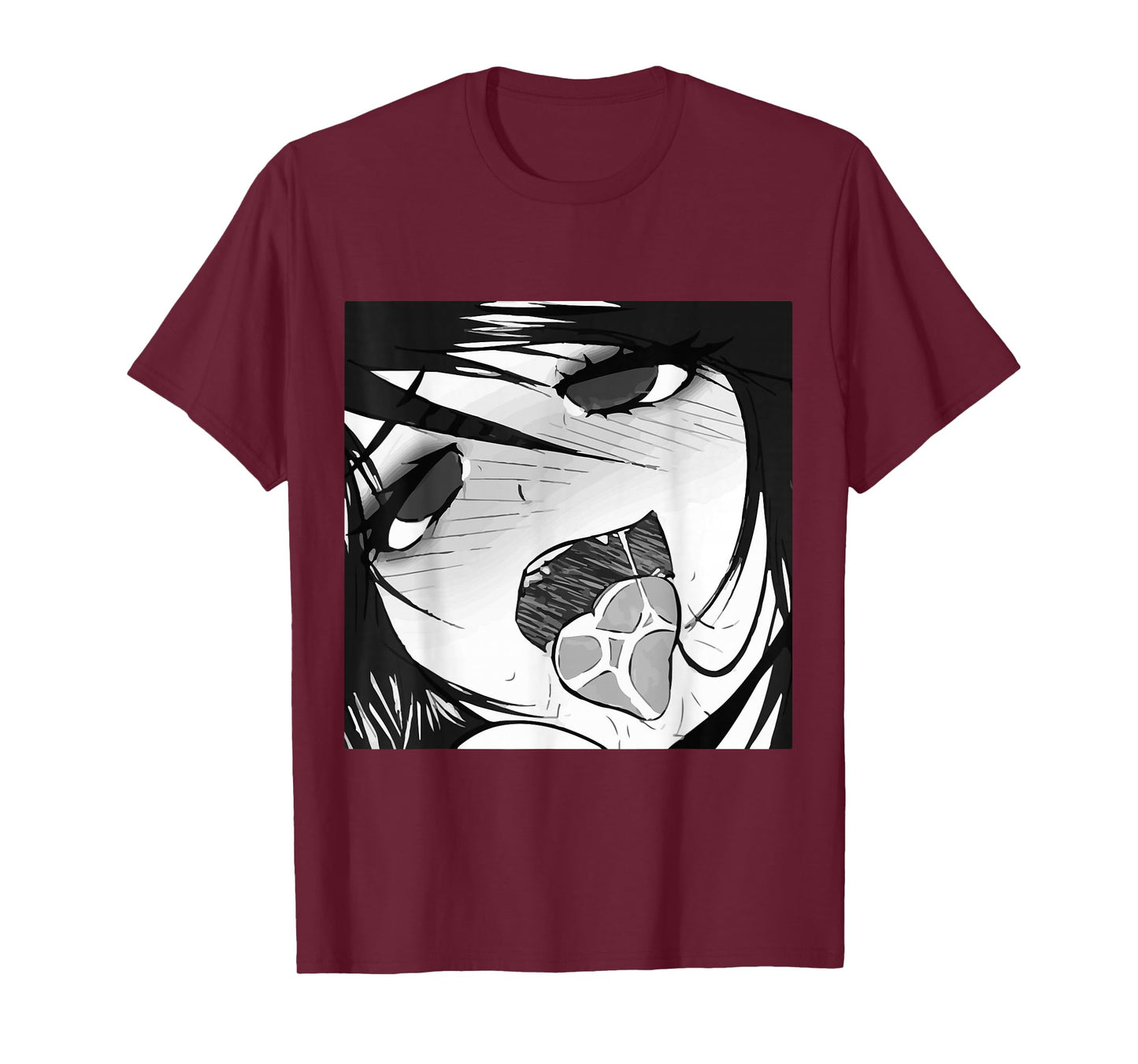Ecchi Otaku Hentai Waifu Ahegao Girl Manga Anime T-Shirt T-Shirt