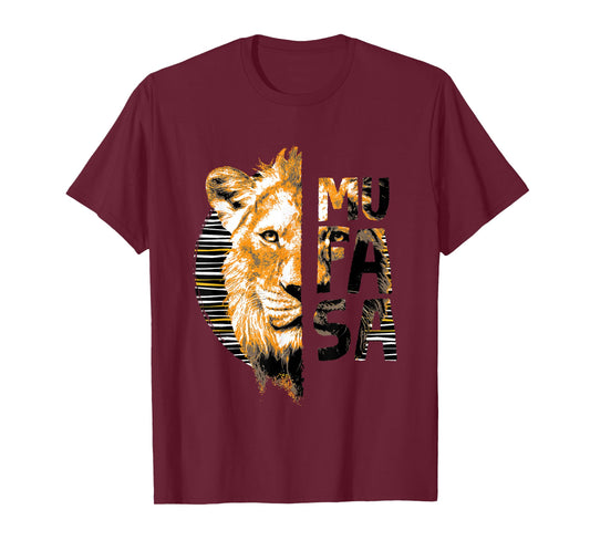 Disney Mufasa: The Lion King Royal Split Profile T-Shirt