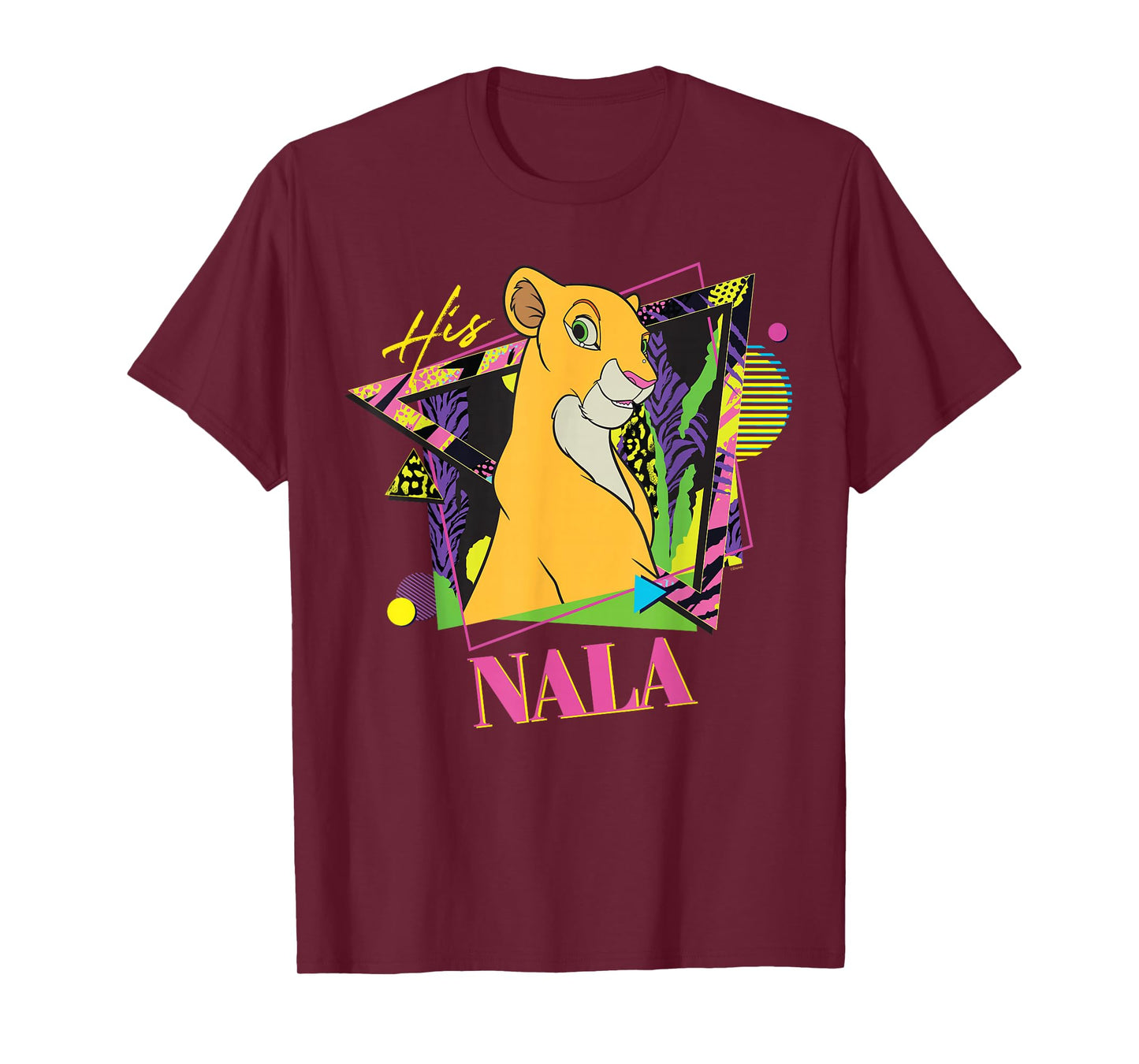 Disney The Lion King Retro ’90s Couples Matching His Nala T-Shirt