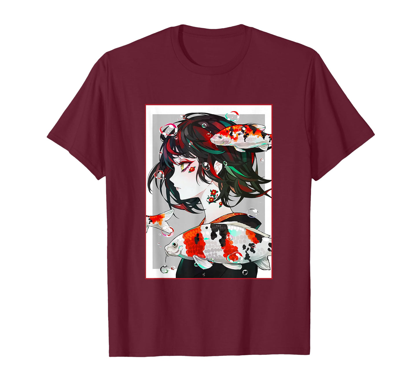 Anime Girl Japanese Aesthetic Anime Otaku T-Shirt