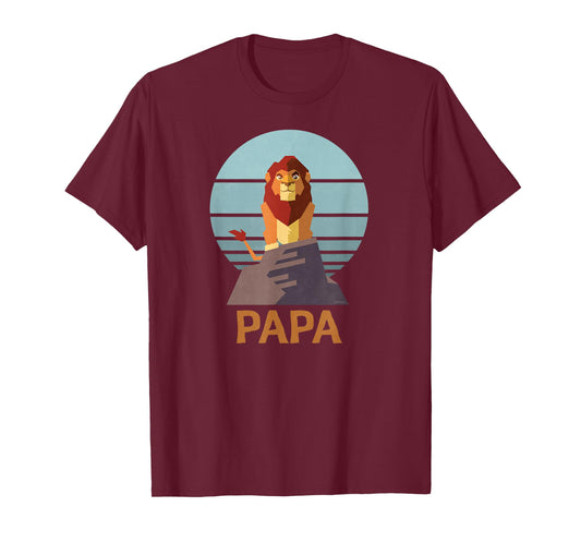 Disney The Lion King Simba Papa Día del Padre Father’s Day T-Shirt