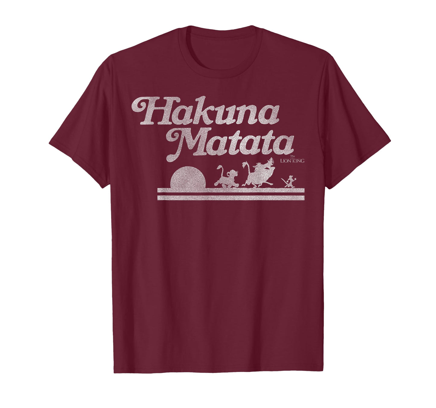 Disney Lion King Hakuna Matata Silhouette T-Shirt