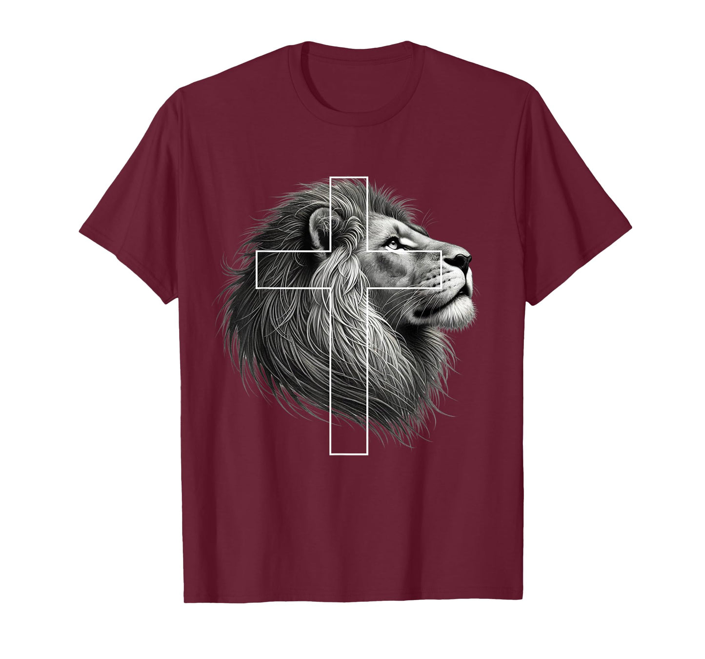 Christian Lions Cross Christianity T-Shirt