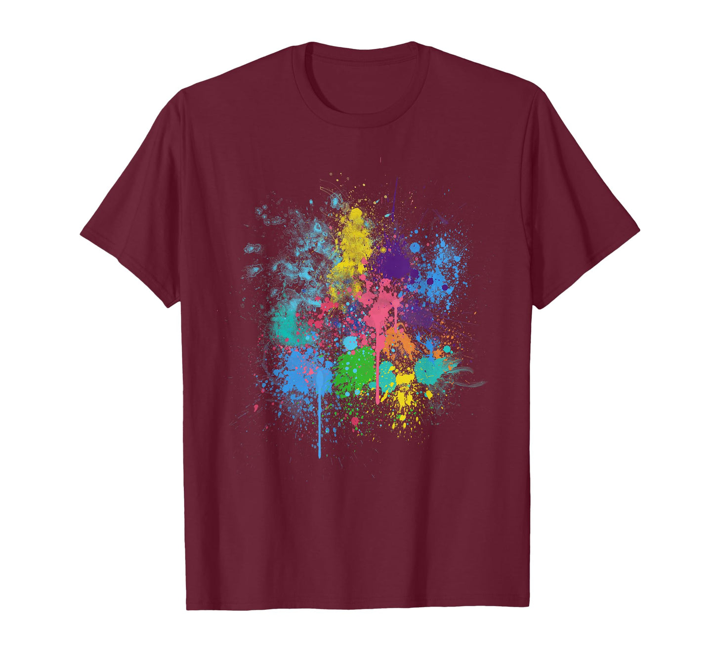 Pretty Abstract Paint Splatter Design Tshirt Men Women Kids T-Shirt