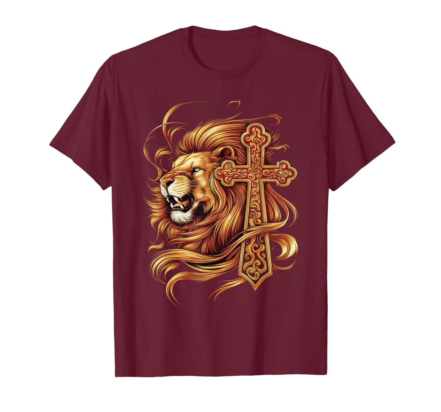 Jesus Lion of Judah Christian T-Shirt
