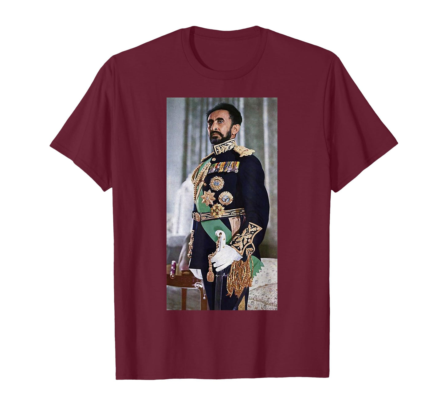 Emperor Haile Selassie Ethiopian Emperor Selassie Ethiopia T-Shirt