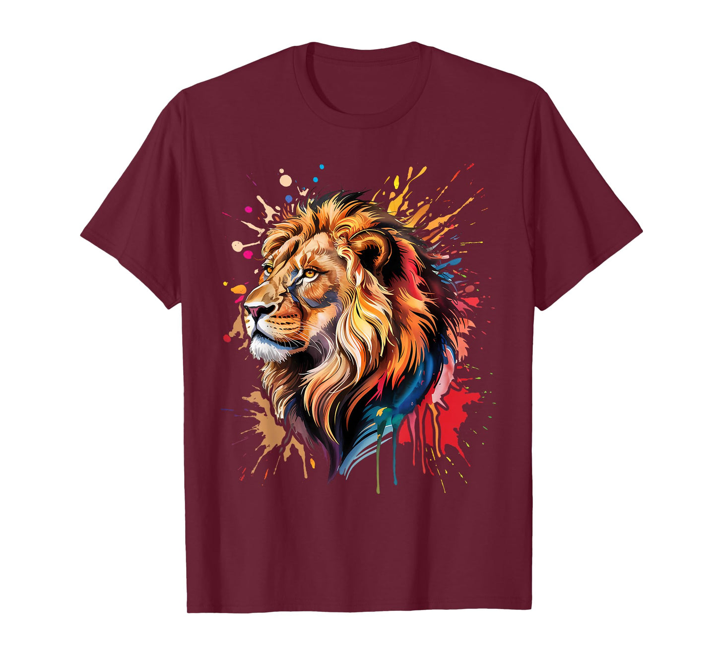 Lion Animal King Nature Graphic Tees Women Men Kids Trendy T-Shirt