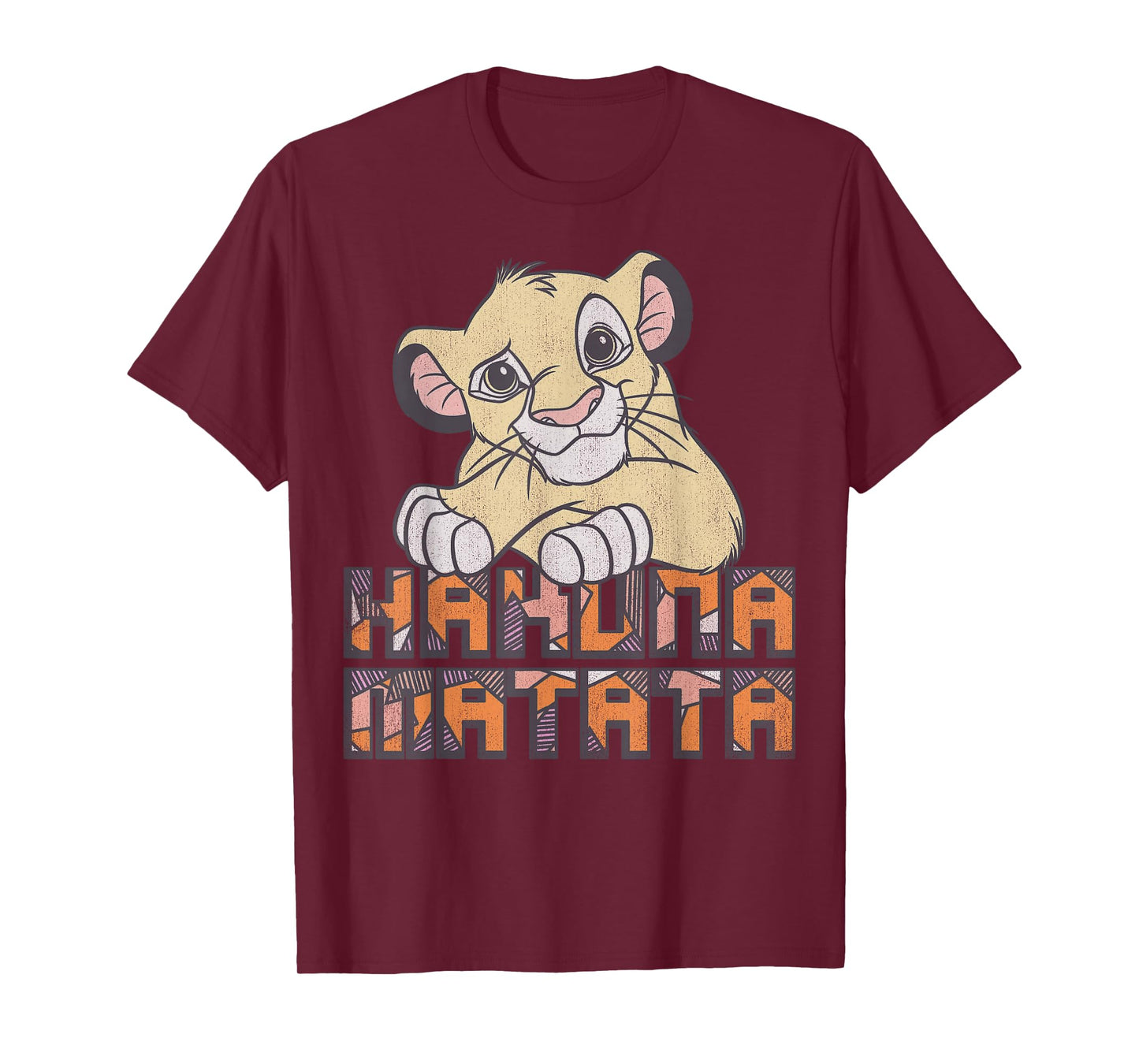 Disney The Lion King Simba Hakuna Matata Paws Crossed T-Shirt