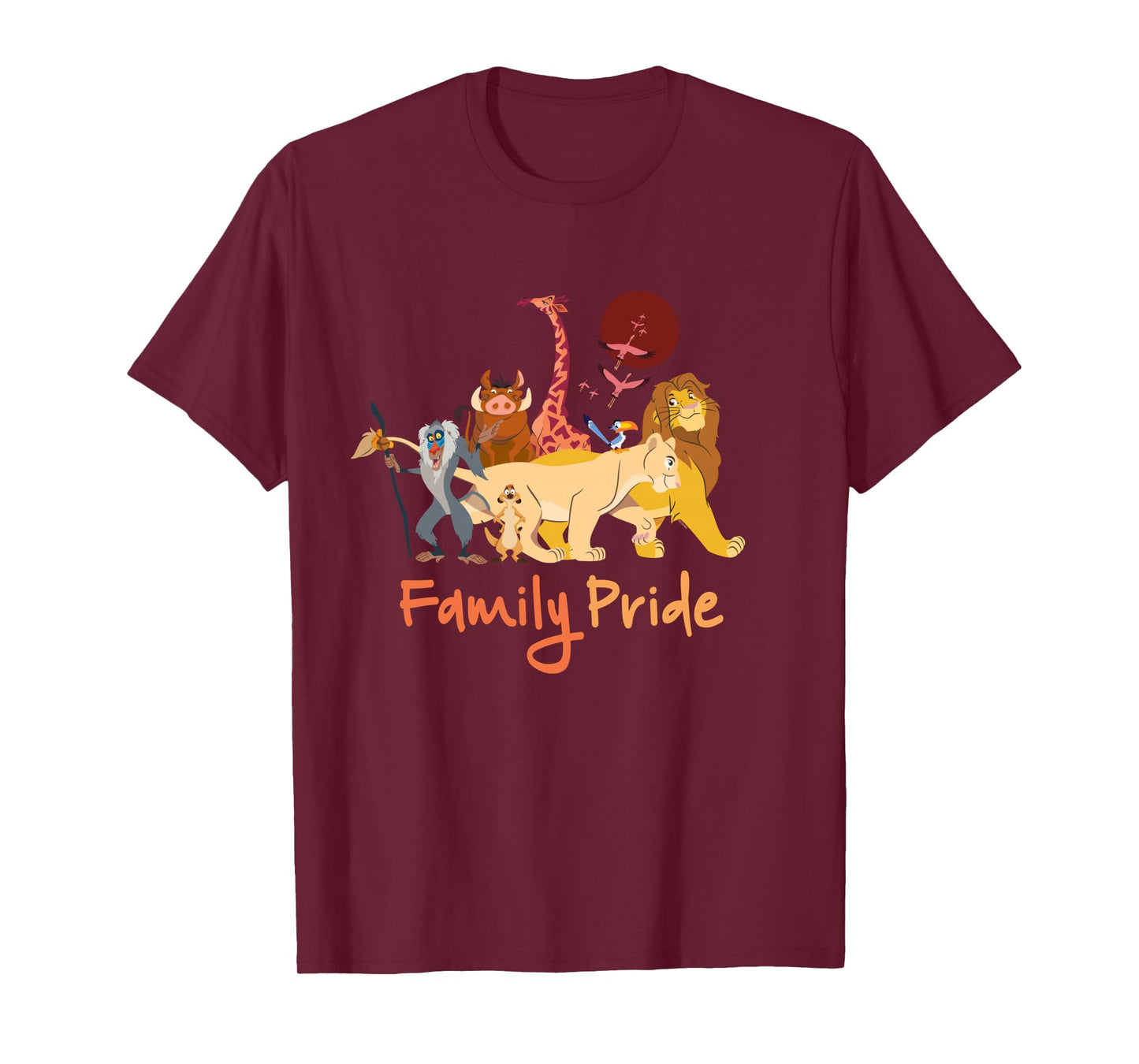 Disney The Lion King Simba & Friends Family Pride Matching Long Sleeve T-Shirt