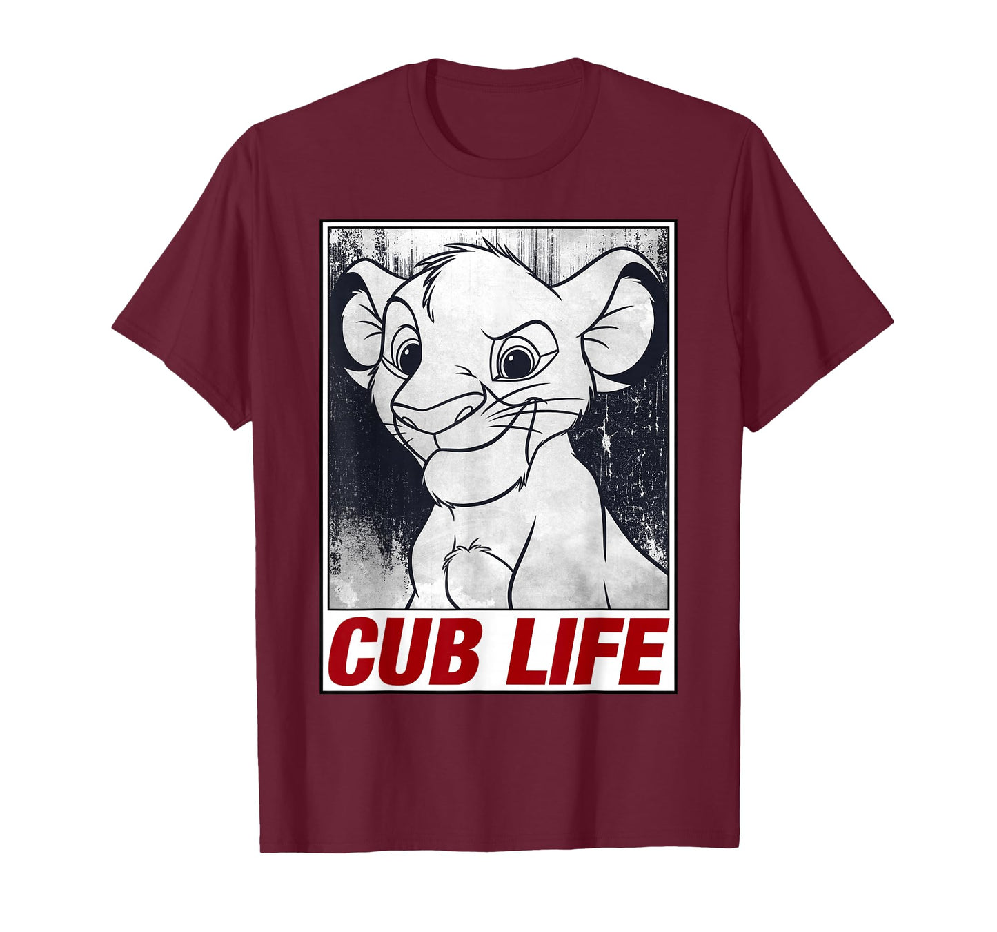 Disney Lion King Simba Cub Life Streetwear Poster T-Shirt T-Shirt
