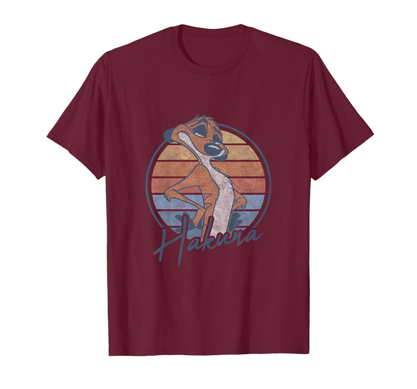 Kids Disney The Lion King Timon Hakuna Matata Retro Vintage Youth T-Shirt