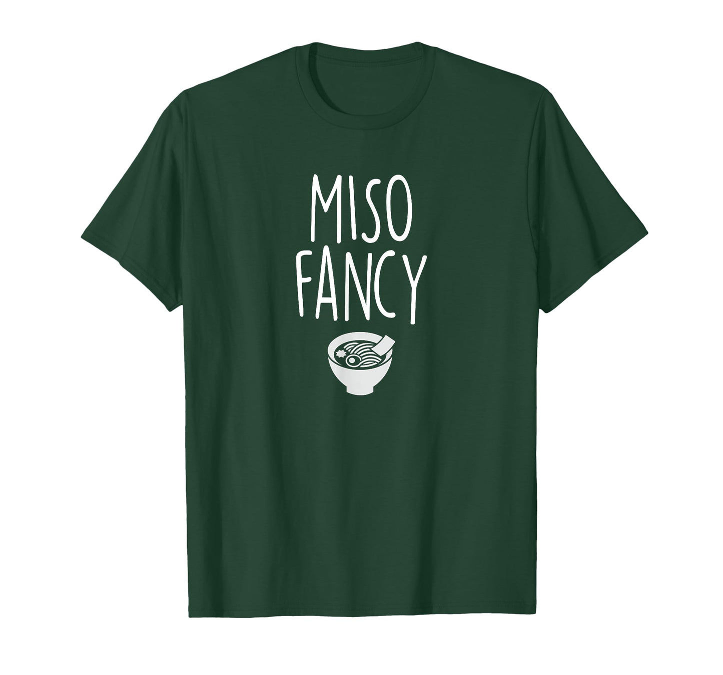 Funny Miso Fancy Soup T-shirt Japanese Meal Gift Tee