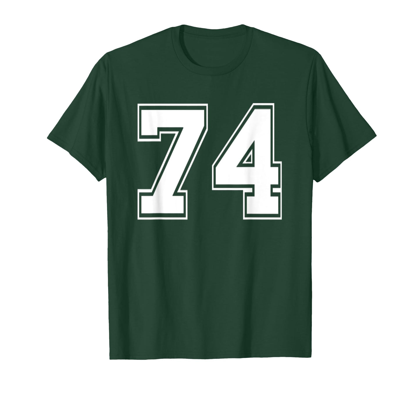 Number 74 Basketball Jersey Baseball Football Shirt T-Shirt