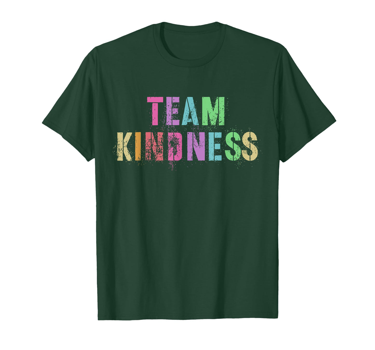 Vintage TEAM KINDNESS Teacher Be Kind Buddy Unity Day SPED T-Shirt