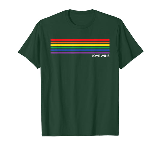 Gay Pride Rainbow Equality Gift T-Shirt Small