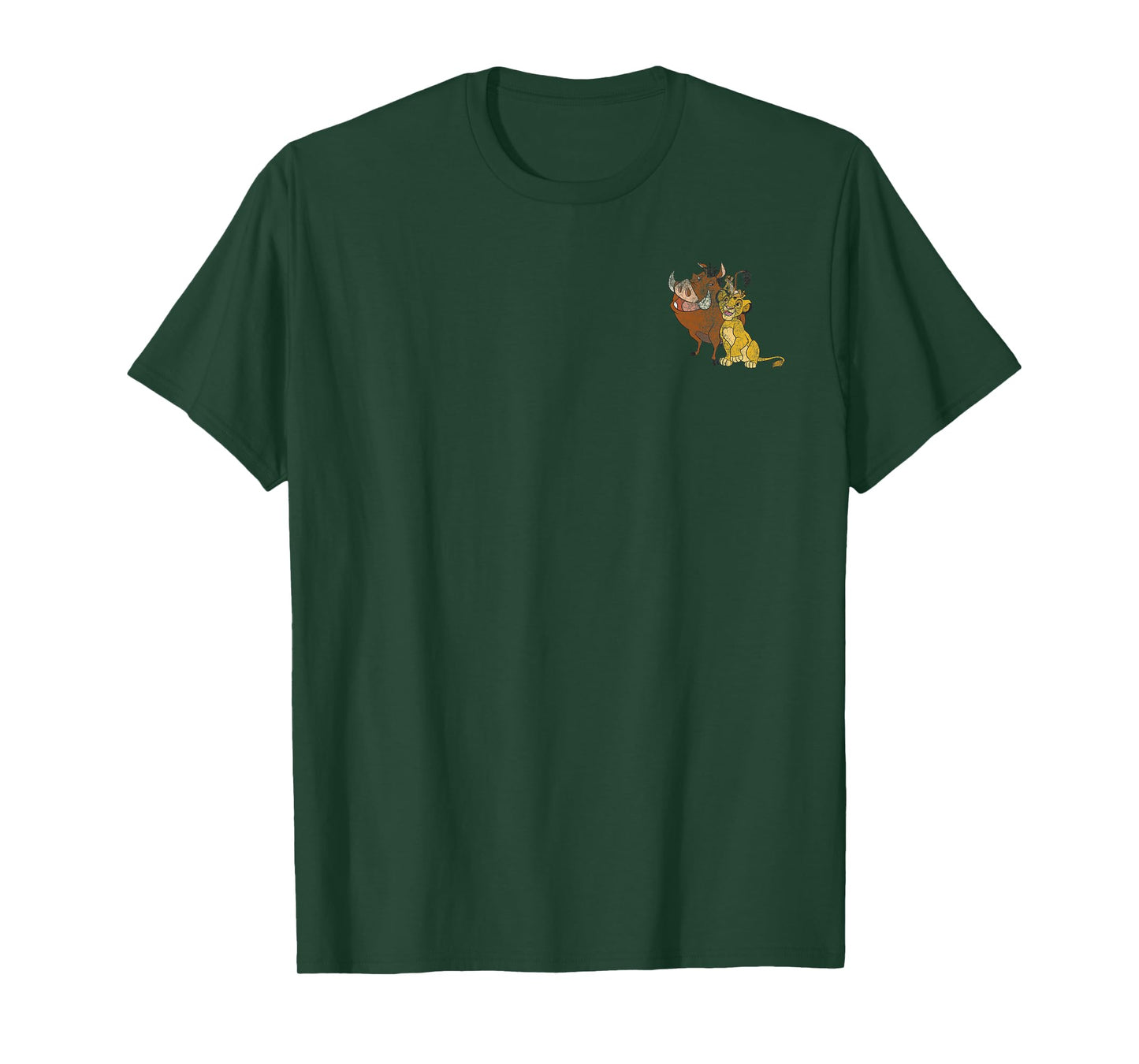 Disney Lion King Pocket Simba Timon Pumba T-Shirt