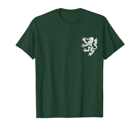 Holland Lion T Shirt Retro Style Team Logo Tshirt T-Shirt
