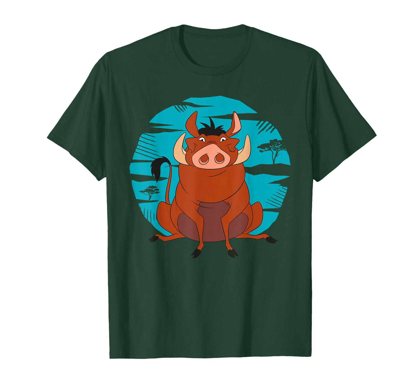 Disney The Lion King Happy Pumbaa T-Shirt T-Shirt
