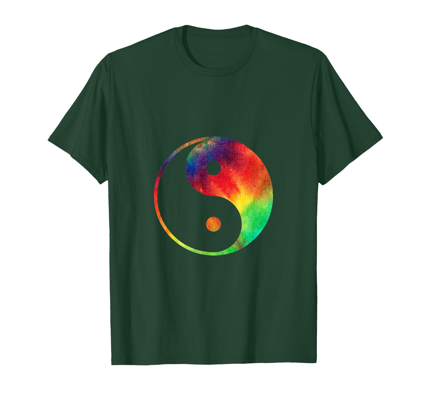 Tie Dye Yin Yang Tie Dyed Peace Symbol Inner Peace T Shirt T-Shirt