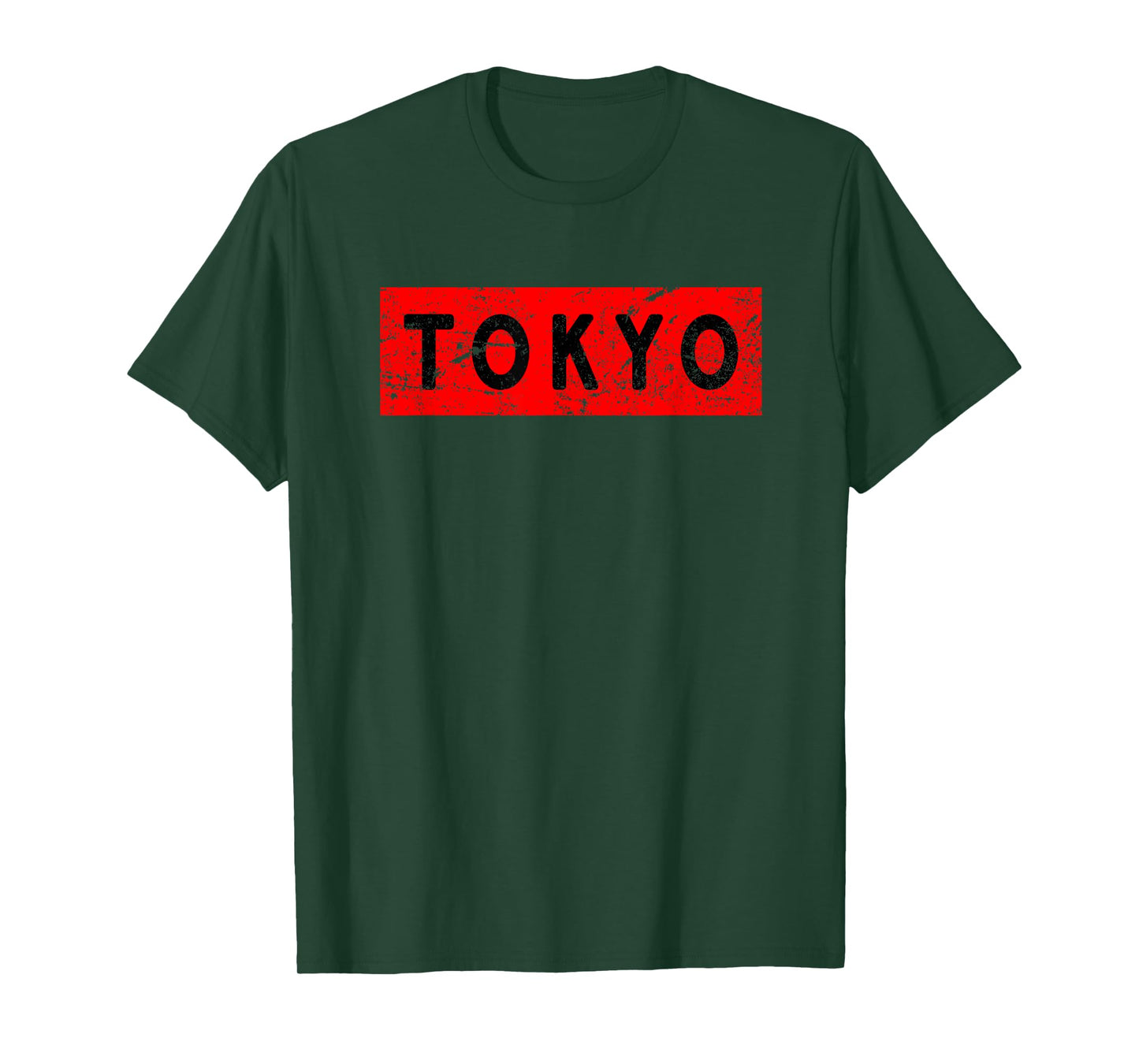 Tokyo Letter Print T-Shirt Japan Vintage Sign Tee Shirt Gift
