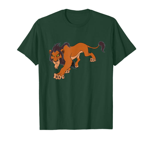 Disney The Lion King Scar Prowling T-Shirt T-Shirt