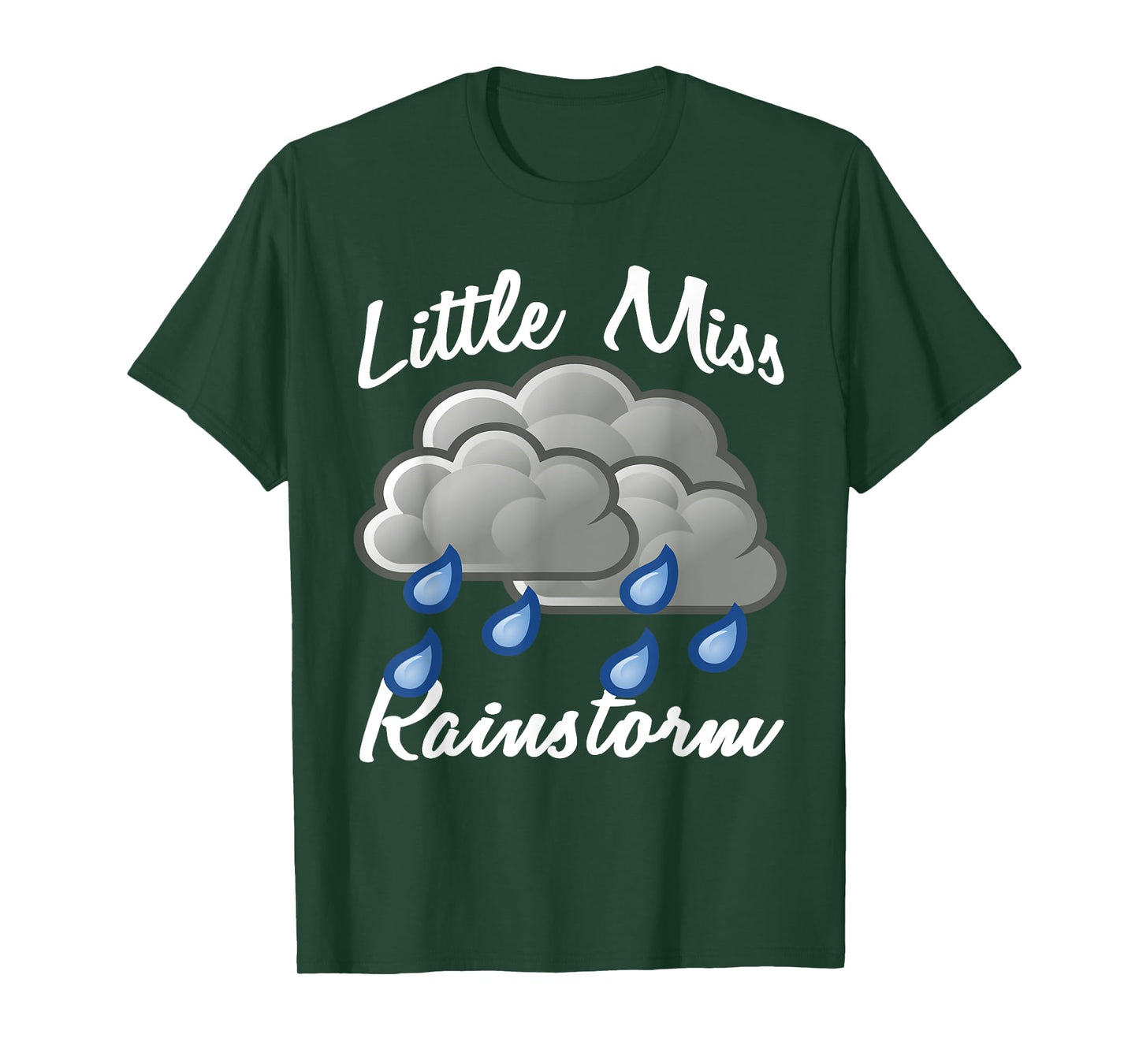 Miss Rainstorm (kid): Family Halloween Costumes for 3 People