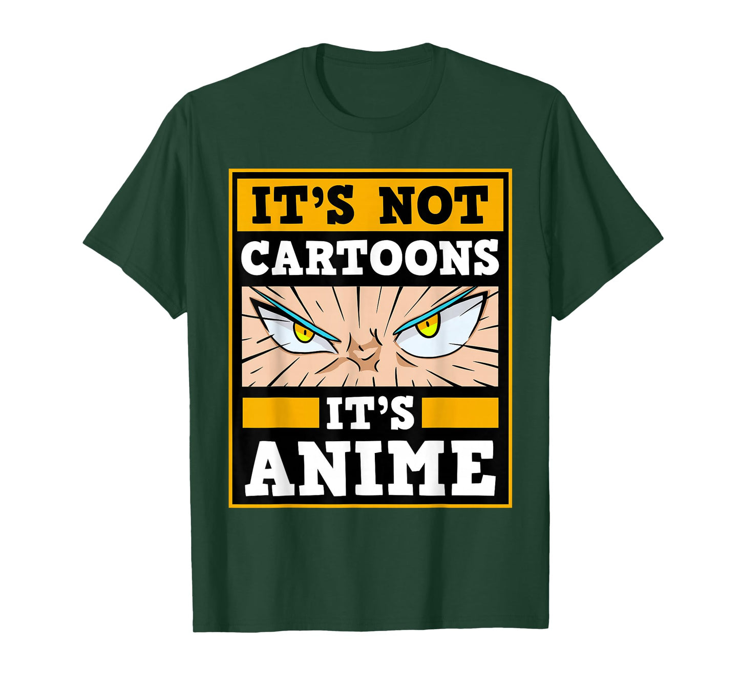 It's Not Cartoons It's Anime Japanese Manga Series Eyes T-Shirt