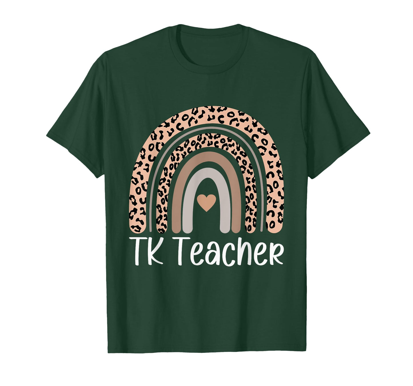 TK Teacher Rainbow Back To School Cute Teacher Men Women T-Shirt