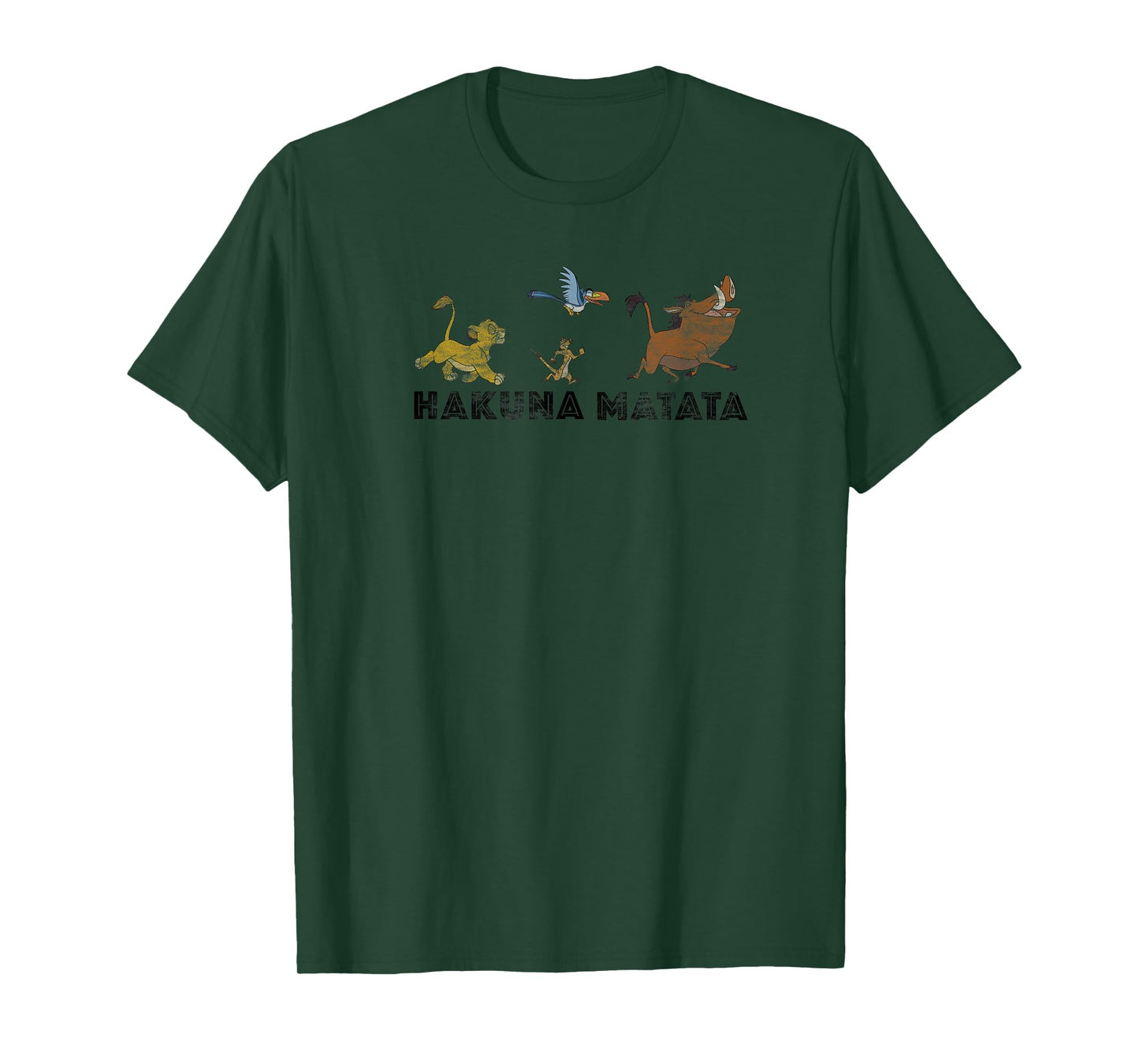 Disney - : Lion King Hakuna Matata Simba Timone Pumbaa T-Shirt
