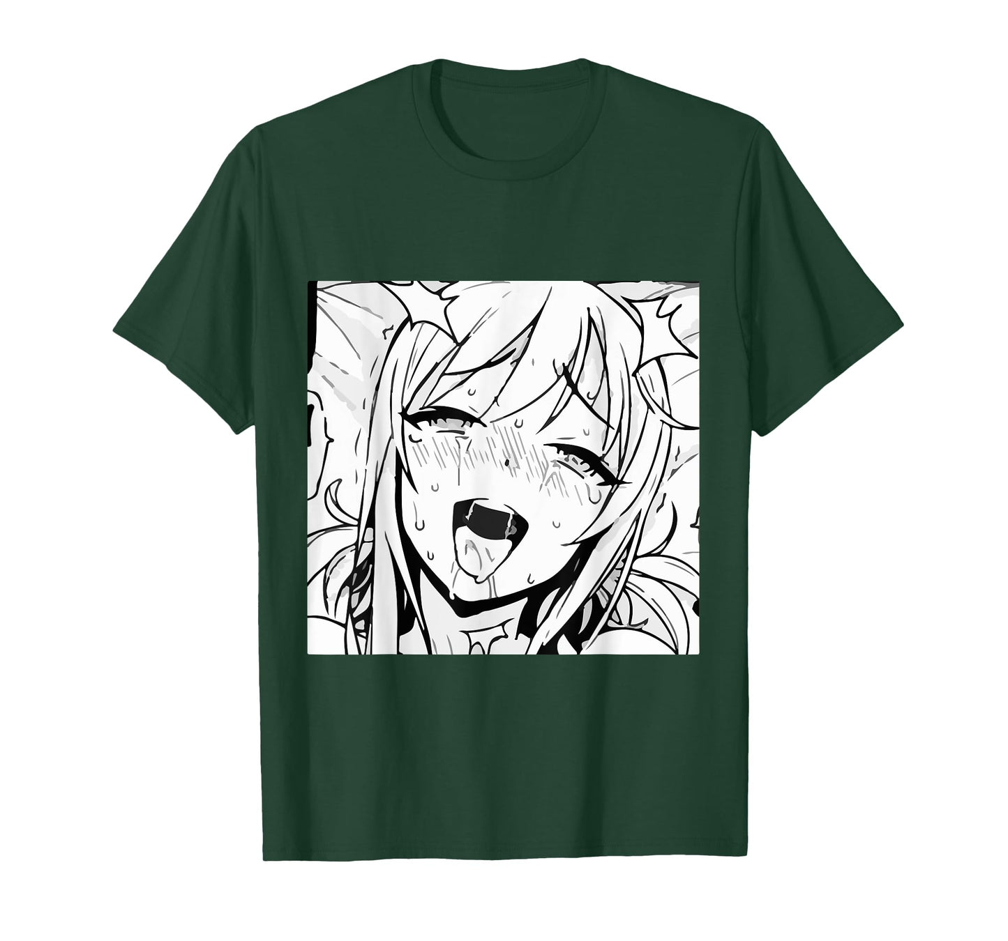 Ecchi Otaku Hentai Waifu Ahegao Girl Manga Anime T-Shirt T-Shirt