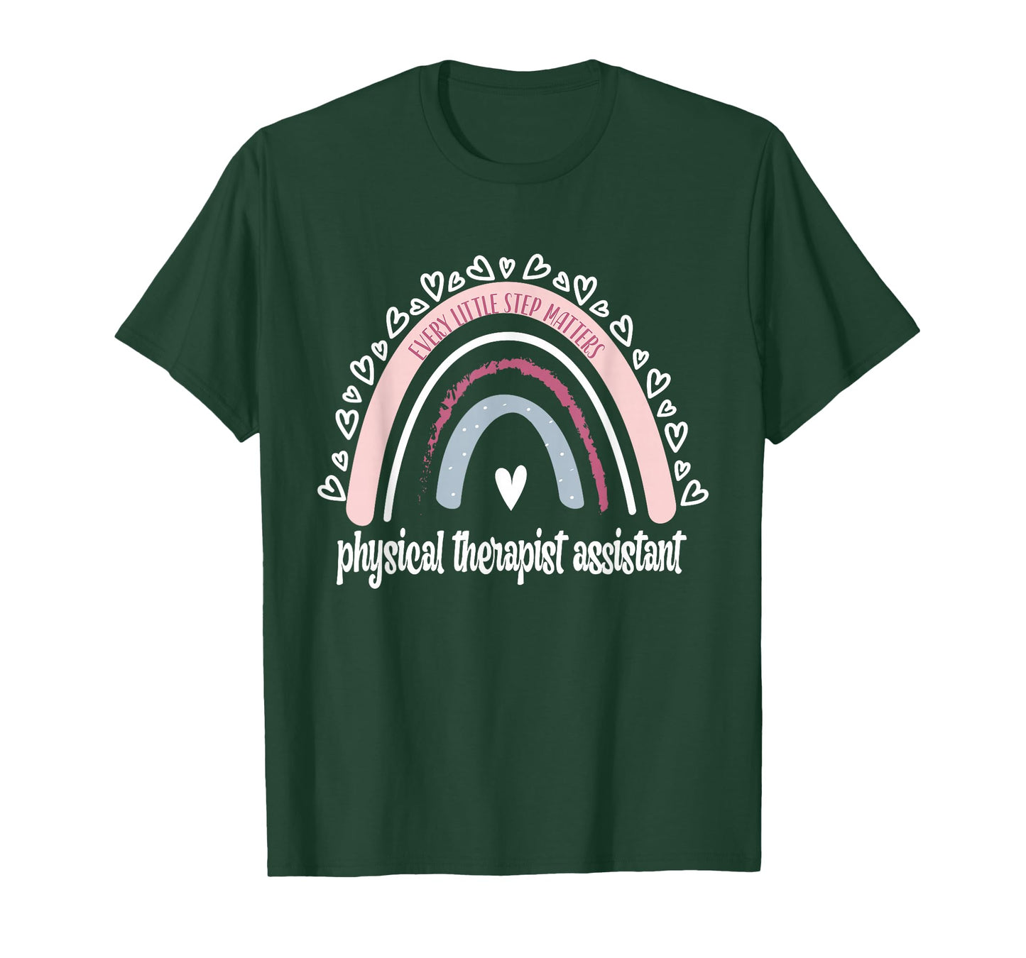 Physical Therapist Assistant Rainbow PTA Physical Therapy T-Shirt