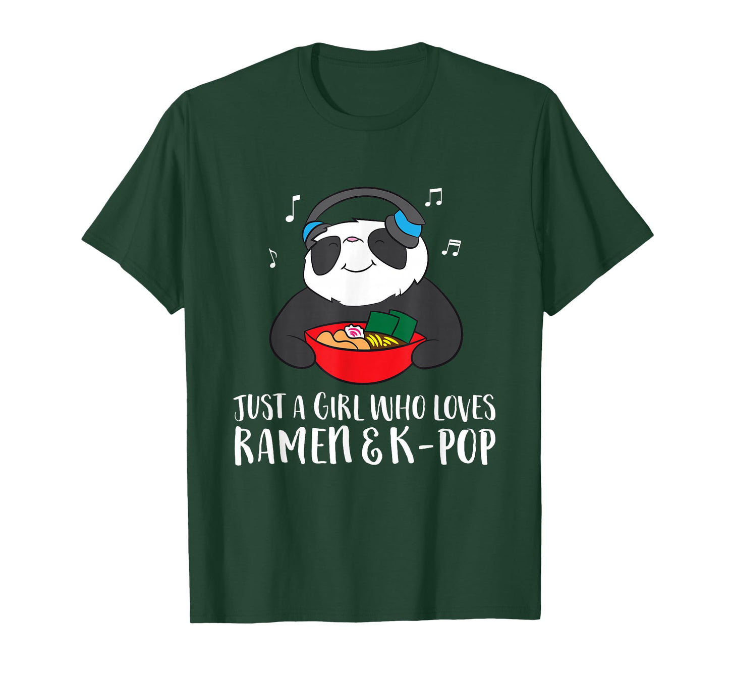 Just a Girl Who Loves Ramen And K-Pop T-Shirt