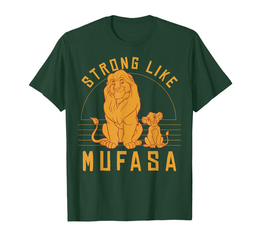 Disney Lion King Strong Like Mufasa Simba Graphic T-Shirt T-Shirt