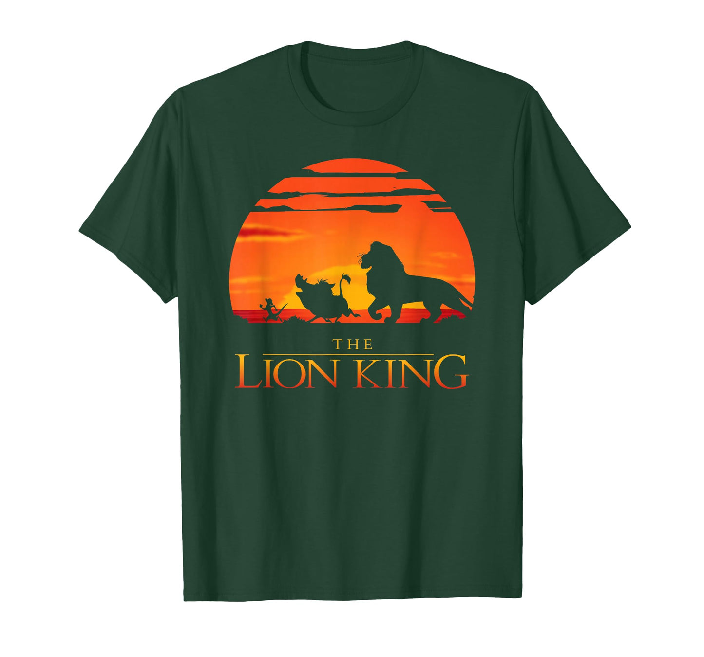 Disney Lion King Classic Sunset Walk T-Shirt