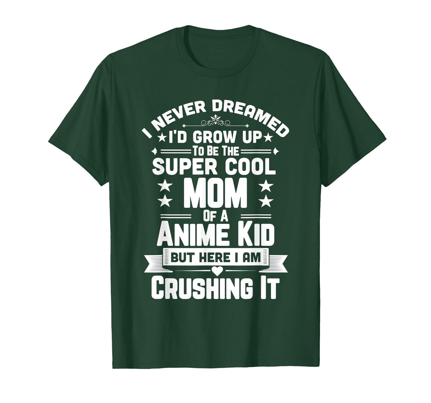 Super Cool Mom Of A Anime Art Design Culture Kid Shirt