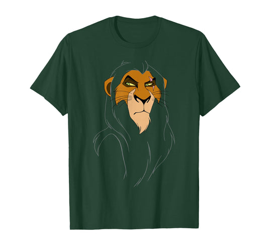 Disney The Lion King Scar Large Face T-Shirt
