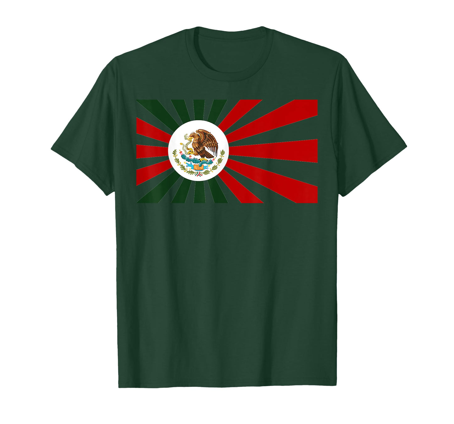 Mexican Japan Flag Japanese Mexico Anime Manga fan Mexicanos T-Shirt