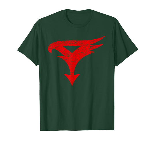 Science Ninja Team Gatchaman Animation Logo Distressed T-Shirt
