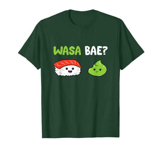 Sushi Wasabi Japanese Food Wasa Base T-Shirt