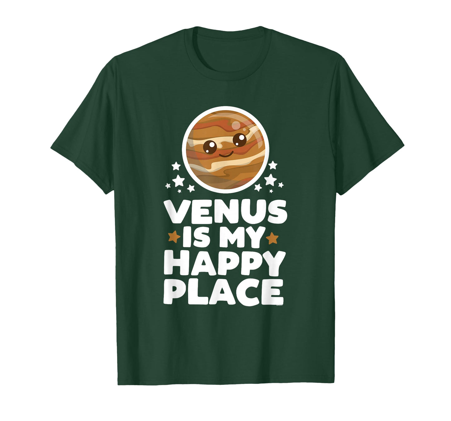 Venus is My Happy Place | Kawaii Planet Cute Space Astronomy T-Shirt