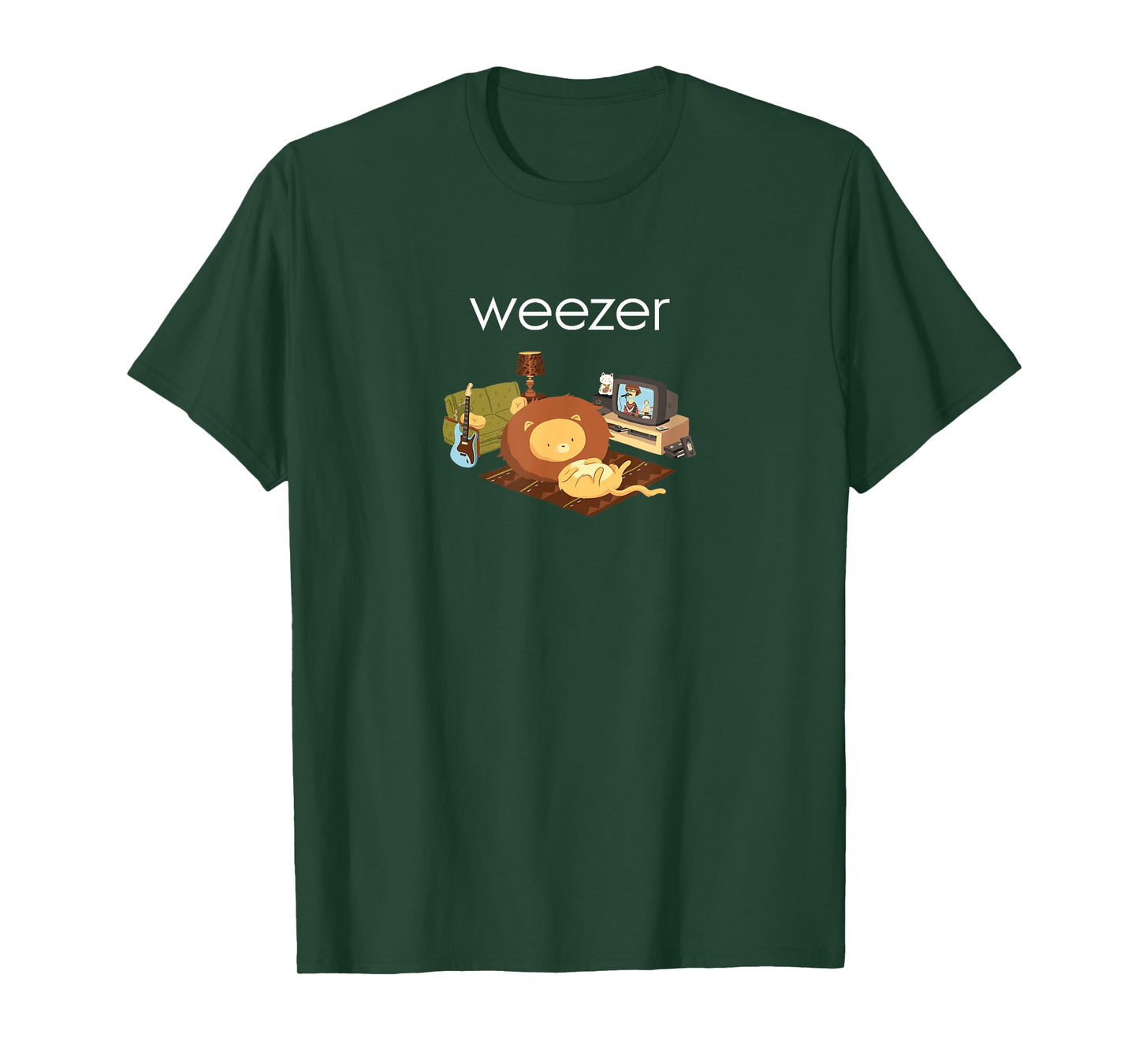 Weezer - Lion On The Floor T-Shirt