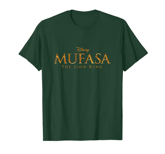 Disney Mufasa: The Lion King Golden Title Logo T-Shirt