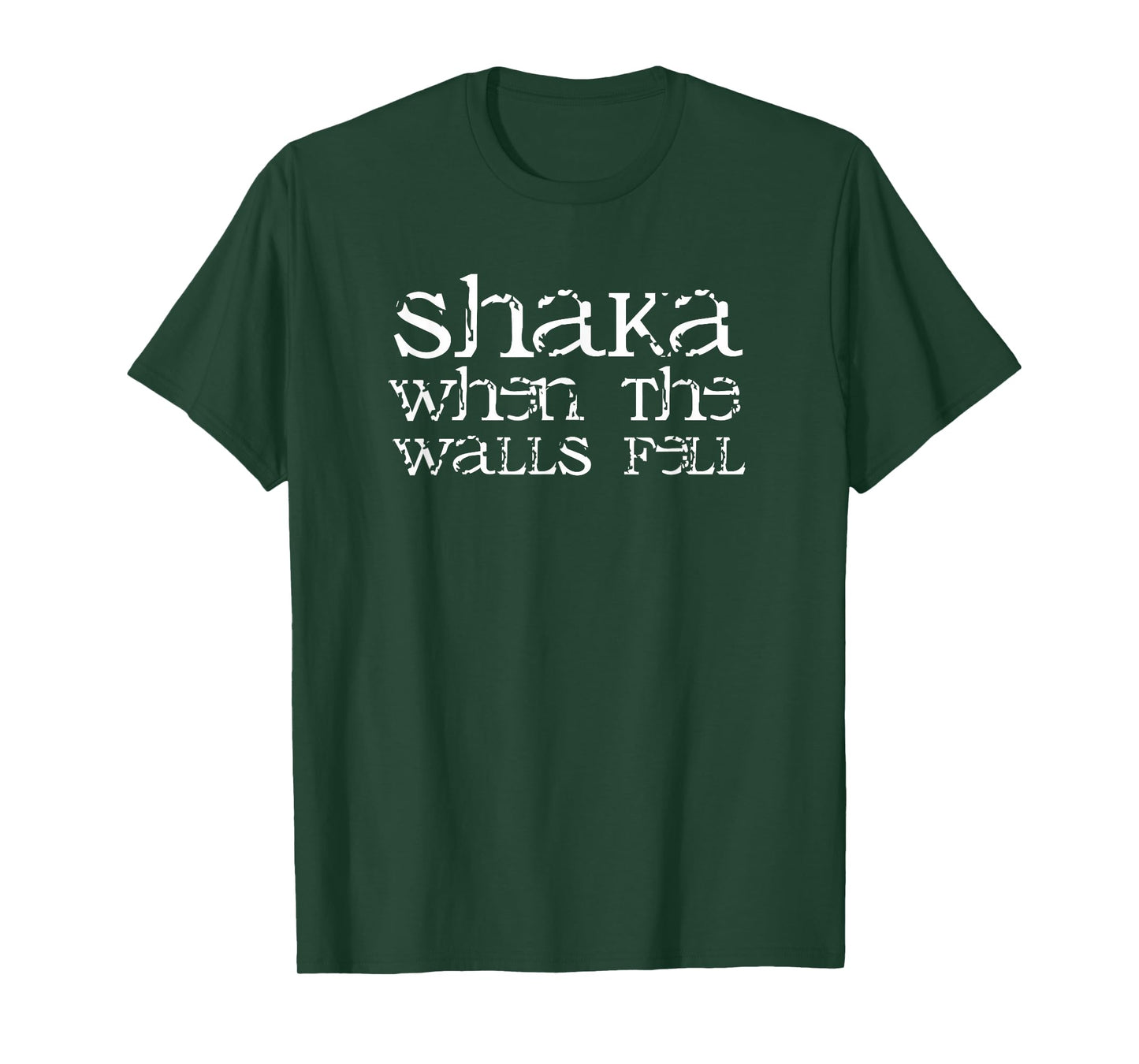 Shaka when the Wall Fell Shirt Shaka T-Shirt Surfing Tee T-Shirt
