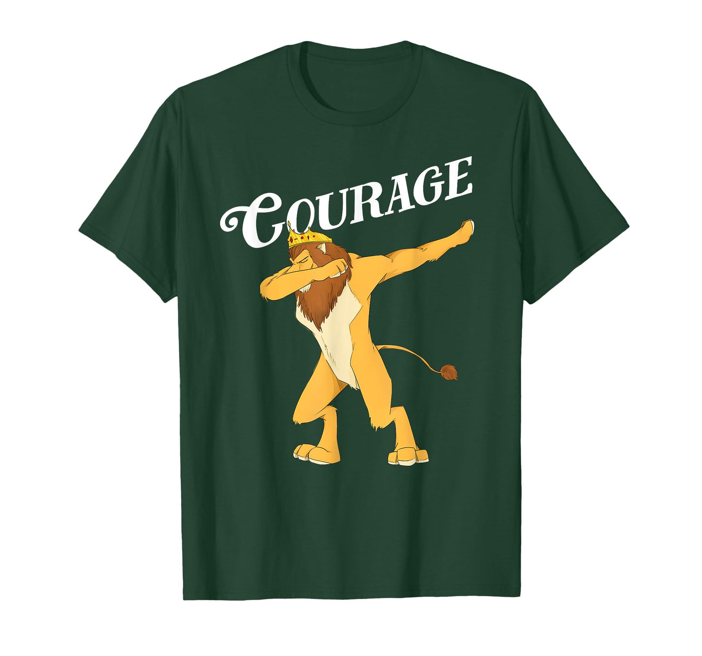 Cowardly Dabbing Lion Shirt-The Wizard Of Oz TShirt -Courage T-Shirt