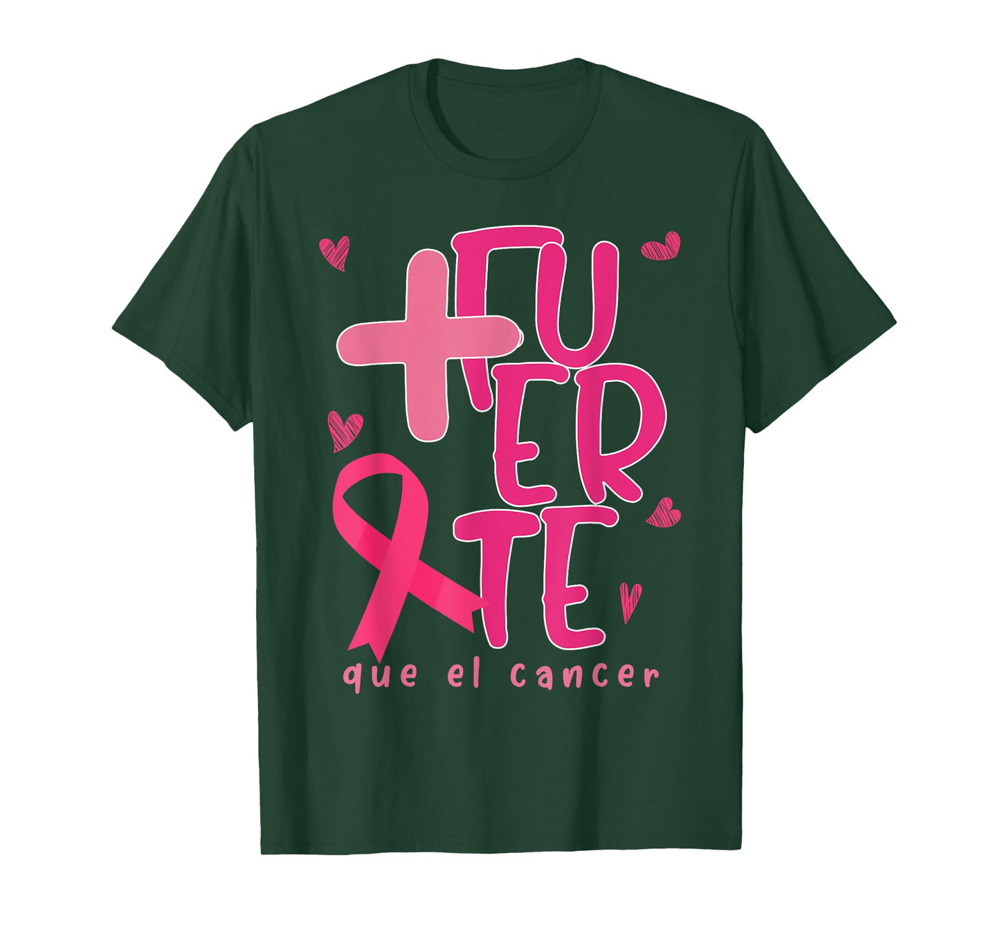 Cute Breast Cancer Support Espanol We Wear Pink Spanish T-Shirt