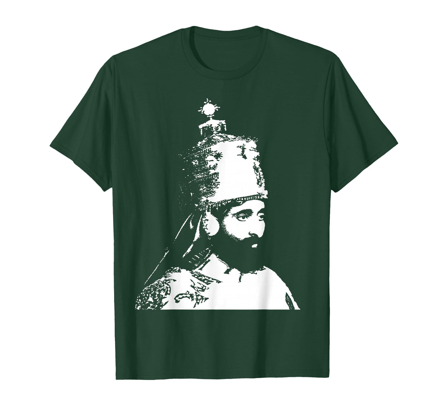 The King Stands Haile Selassie Crown T-Shirt