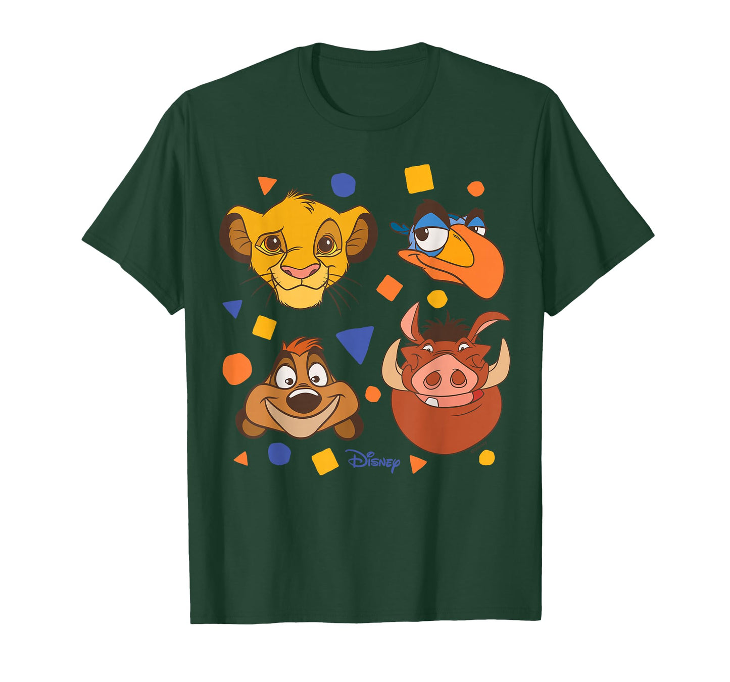 Disney The Lion King - Lion King Grid T-Shirt