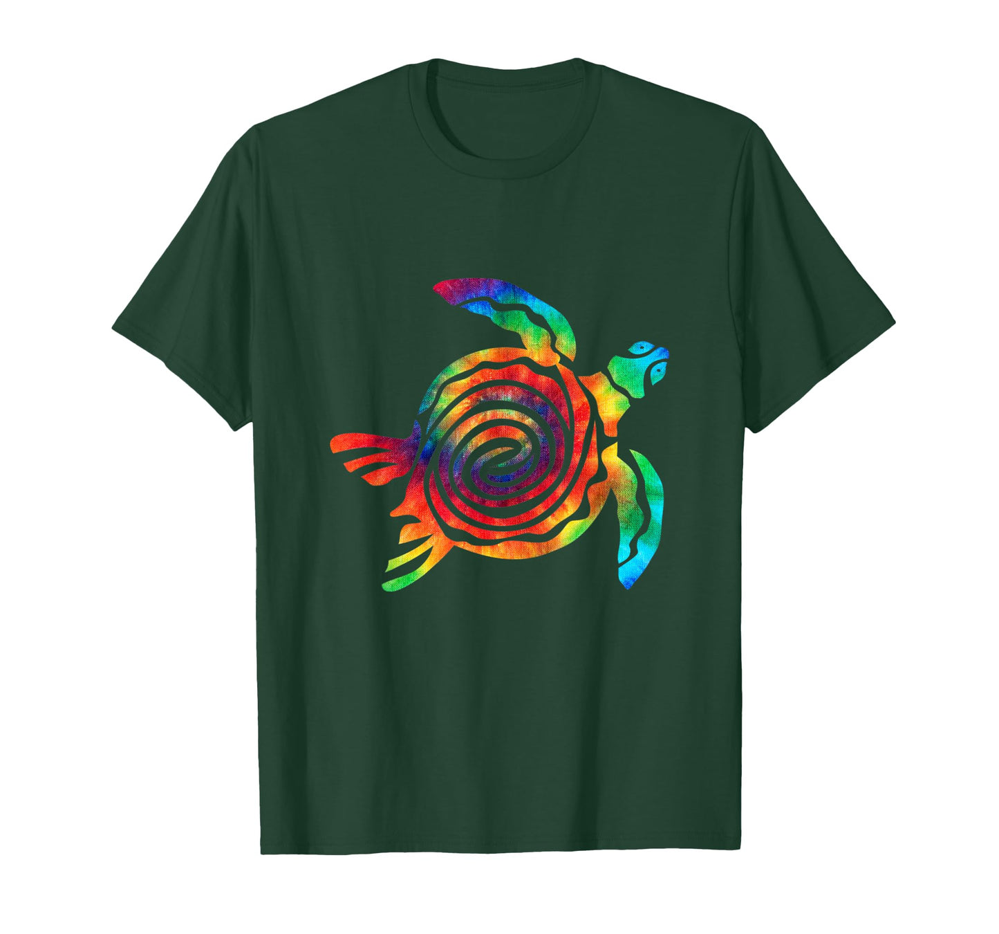 Tie Dye Turtle Ocean Animals Tie Dyed T Shirt T-Shirt