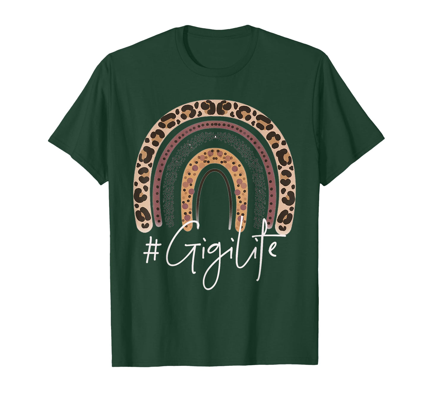 Gigi Life Grandma Cheetah Leopard Women Christmas Fall T-Shirt